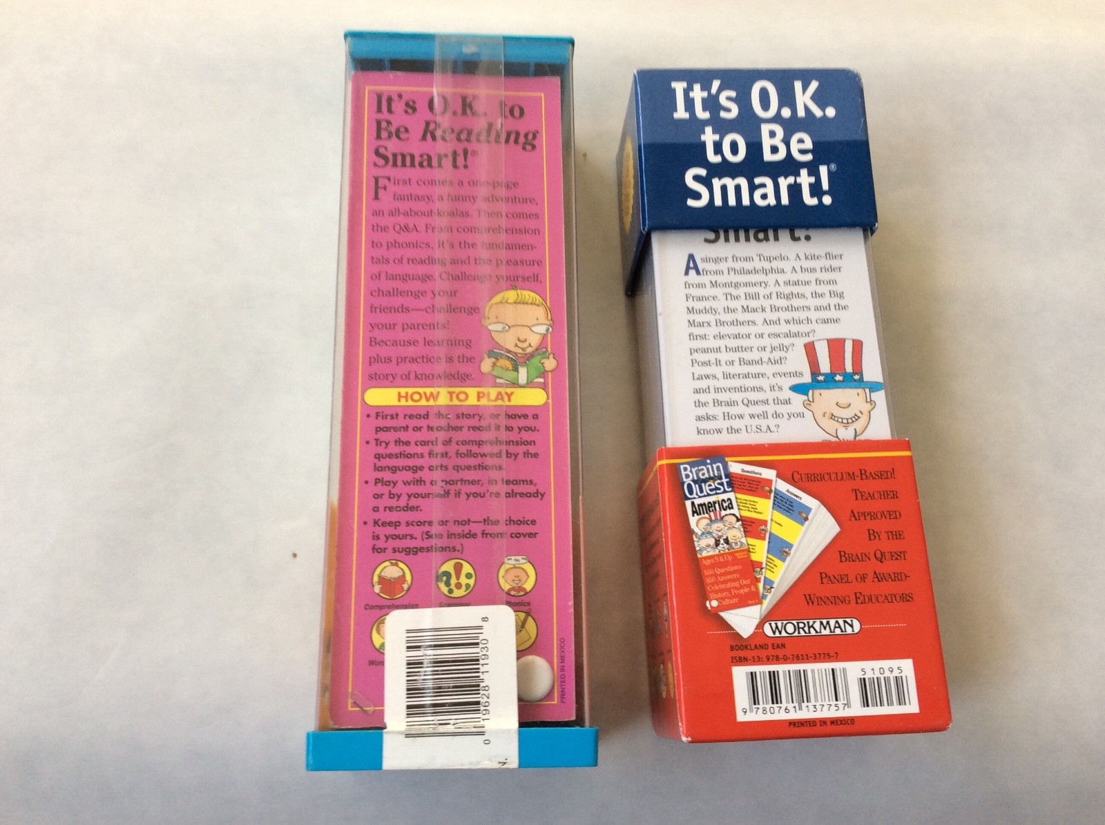 Brain Quest 1st grade reading & Brain Quest America