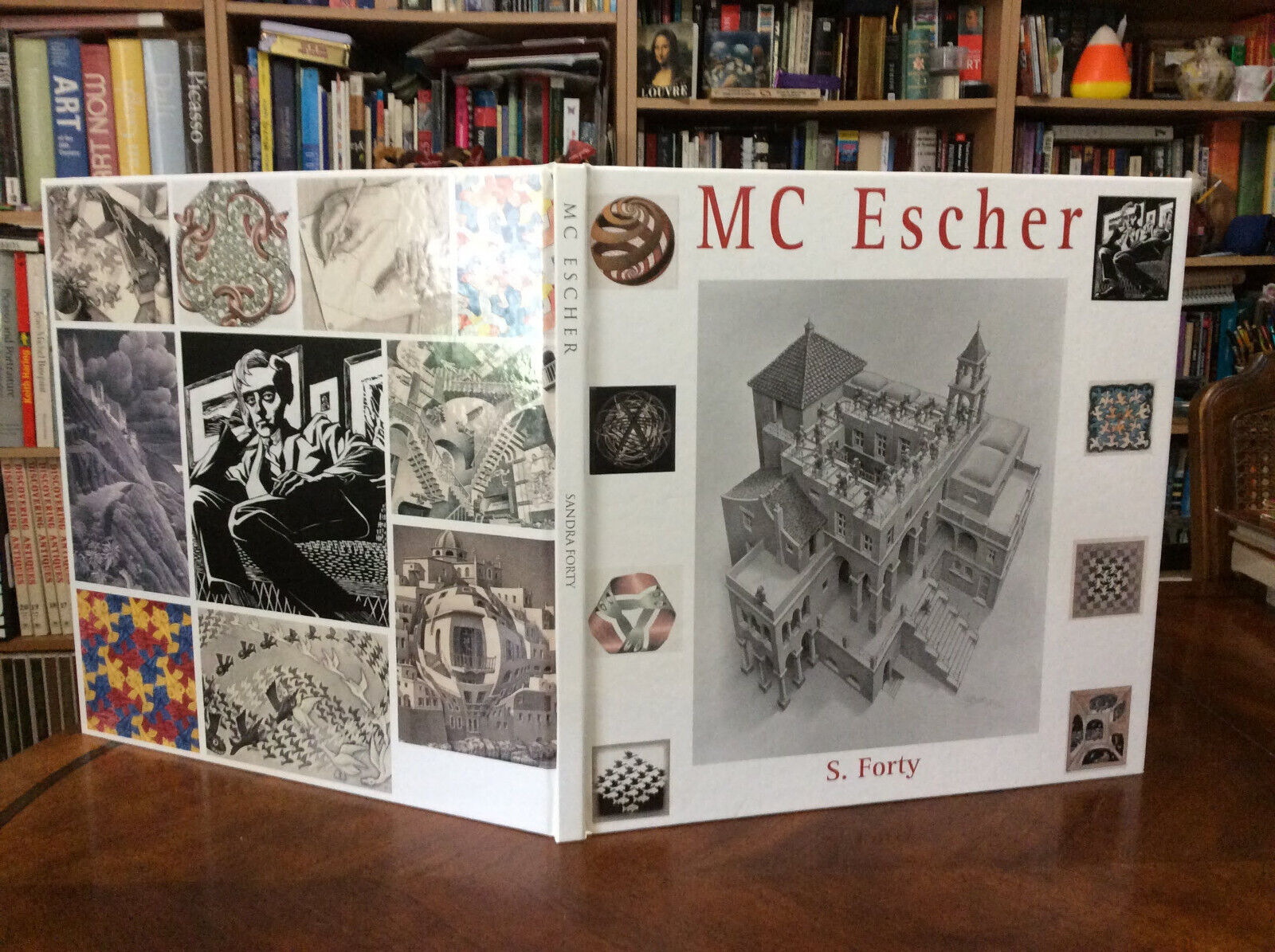 M C Escher Book by Sandra Forty, Published by TAJ, 2003 M C Escher Book by Sandra Forty, Published by TAJ, 2003