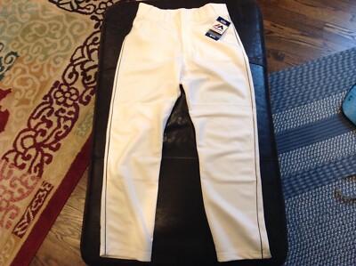 majestic baseball pants with piping