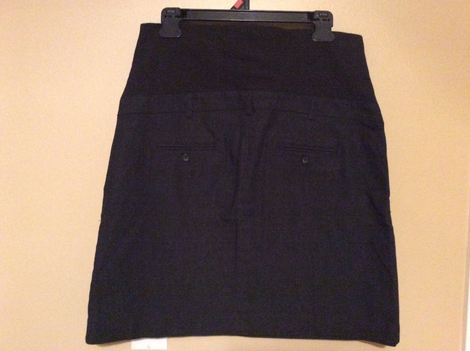 Maternity Thyme Jeans Denim Skirt Dark Black Size L