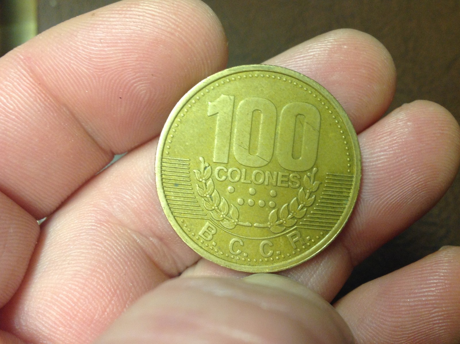 1995 Cost Rica 100 Colones