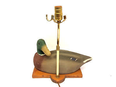 Mallard duck table lamp deals