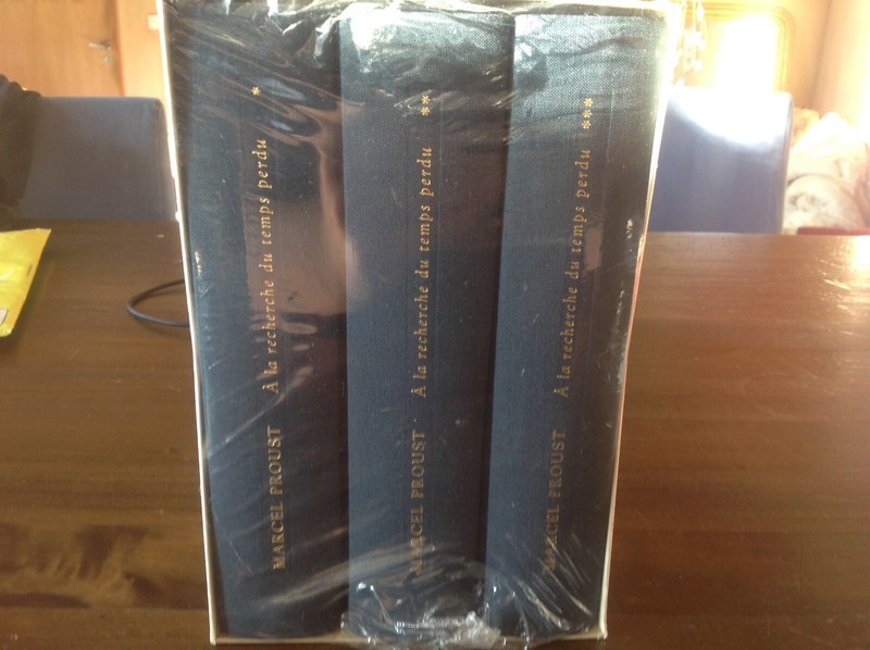 Marcel Proust Ã  La Recherche Du Temps Perdu Neuf Complet IntÃ©Gral 3 Tomes 1999