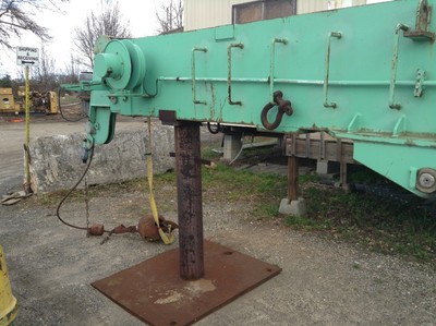 Coastal Hydraulic Cranes Yard Crane Ctb-20-3-40 10,000  40 Foot Radius Must See!