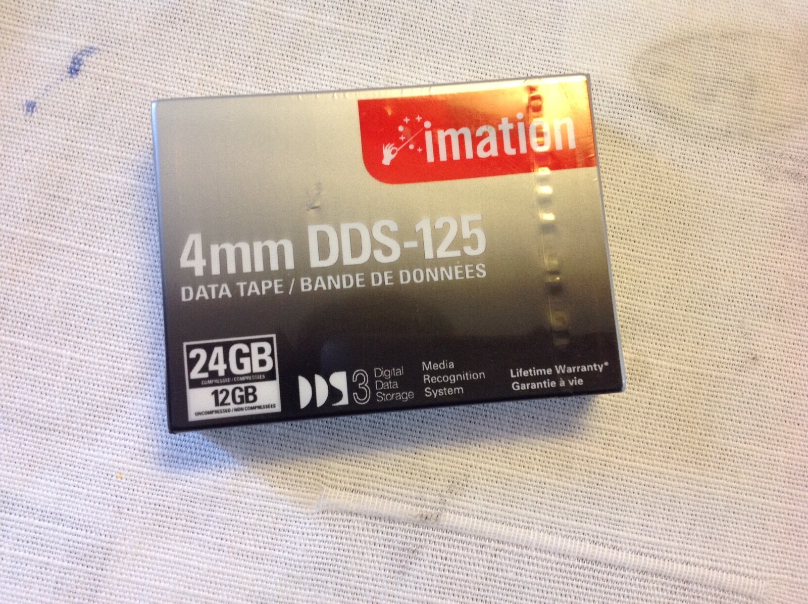 imation 4mm DDS-125 データテープ 24GB IMATION 4mm DDS-125 DATA TAPE - 12/24GB | eBay