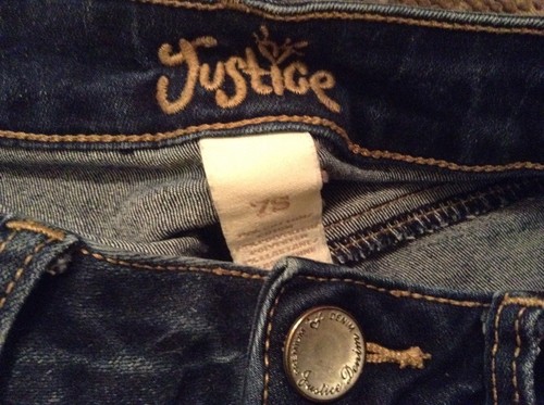 Justice Brand Girls Size 7s Blue Jean Shorts