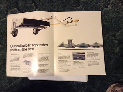A New Sales Brochure For The Older Grey New Idea 5209 Disc Mower Conditioners.
