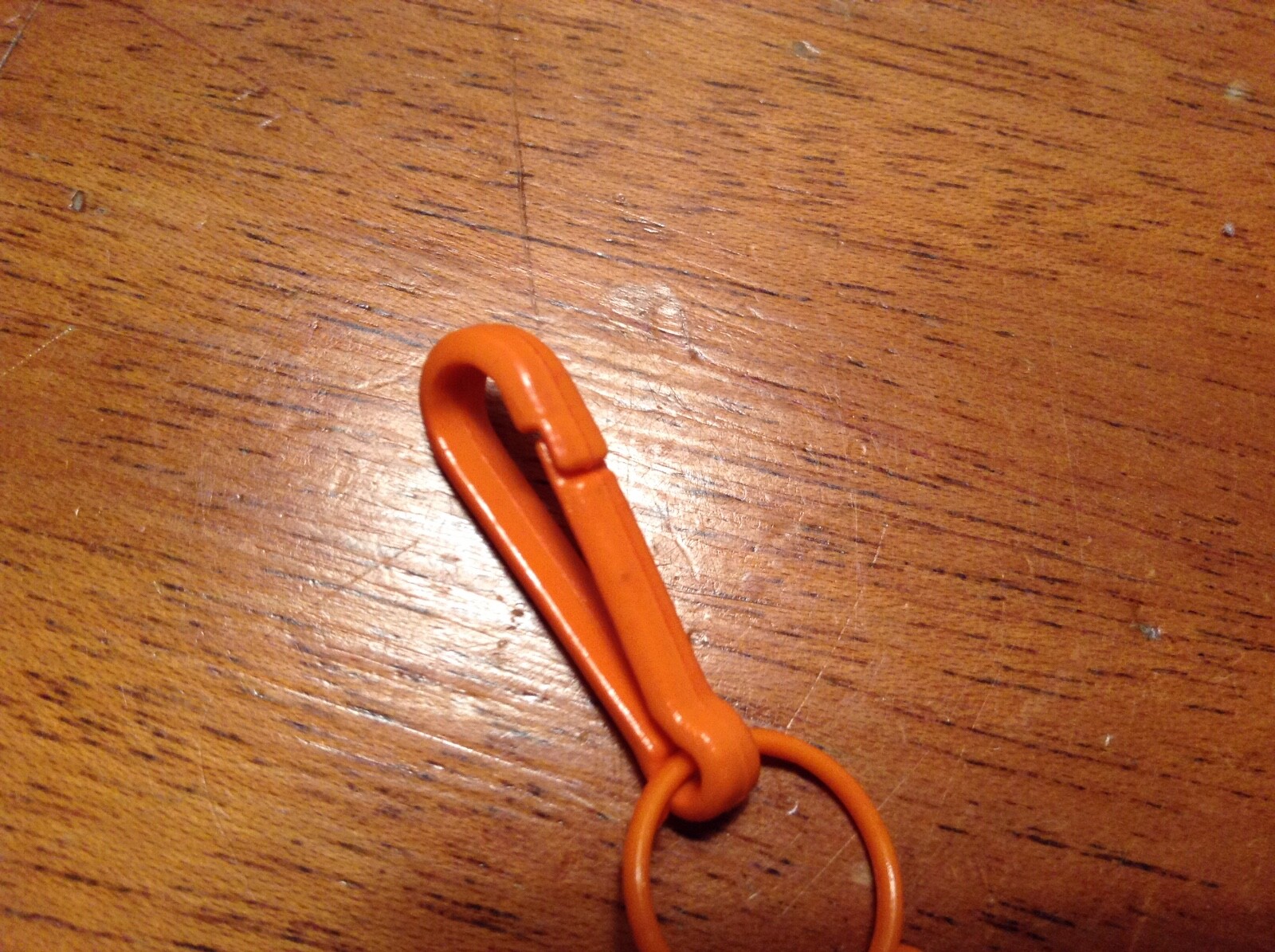 VINTAGE 80s ORANGE CHERRIES PLASTIC CHARM RETRO PENDANT 1980s CLIP ON