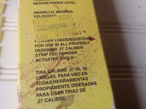 JAMERICO 27 CALIBER 100 POWER LOADS in FULL BOX, STRIP FED, POWDER BOOSTERS TOOL