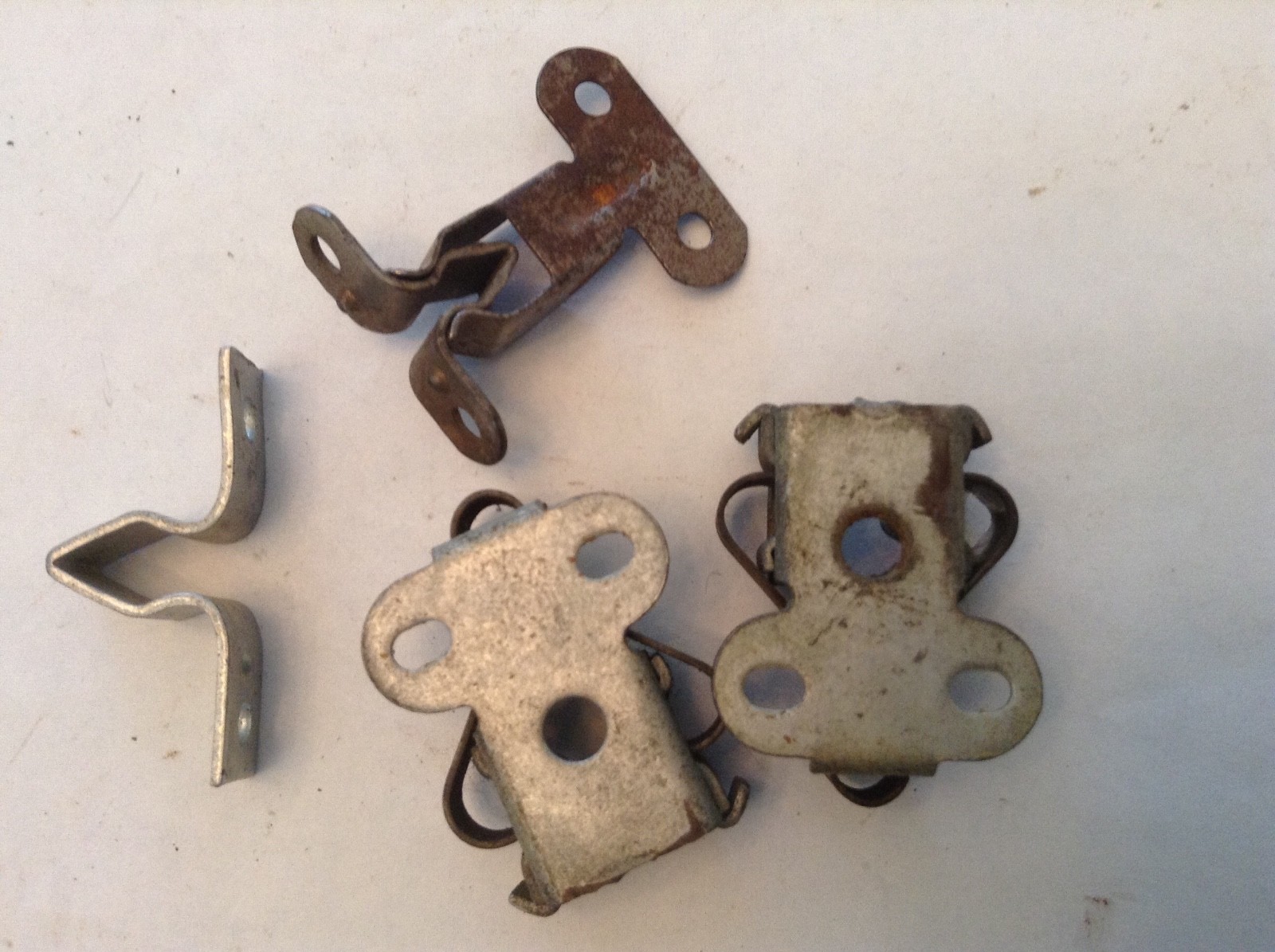 Vintage Cabinet Door Hardware Lot of 4 Friction door Catch Hardware