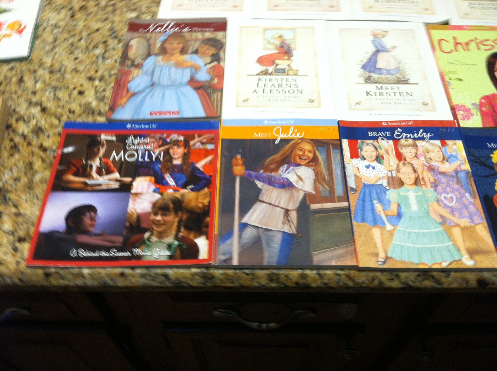 14 American Girls Collection book lot Meet Kirsten Samantha Molly Julie Kit used