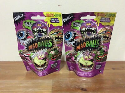 Madballs Minis Series 2 Blind Bag 2 Piece Collect Them All What Will You Get
