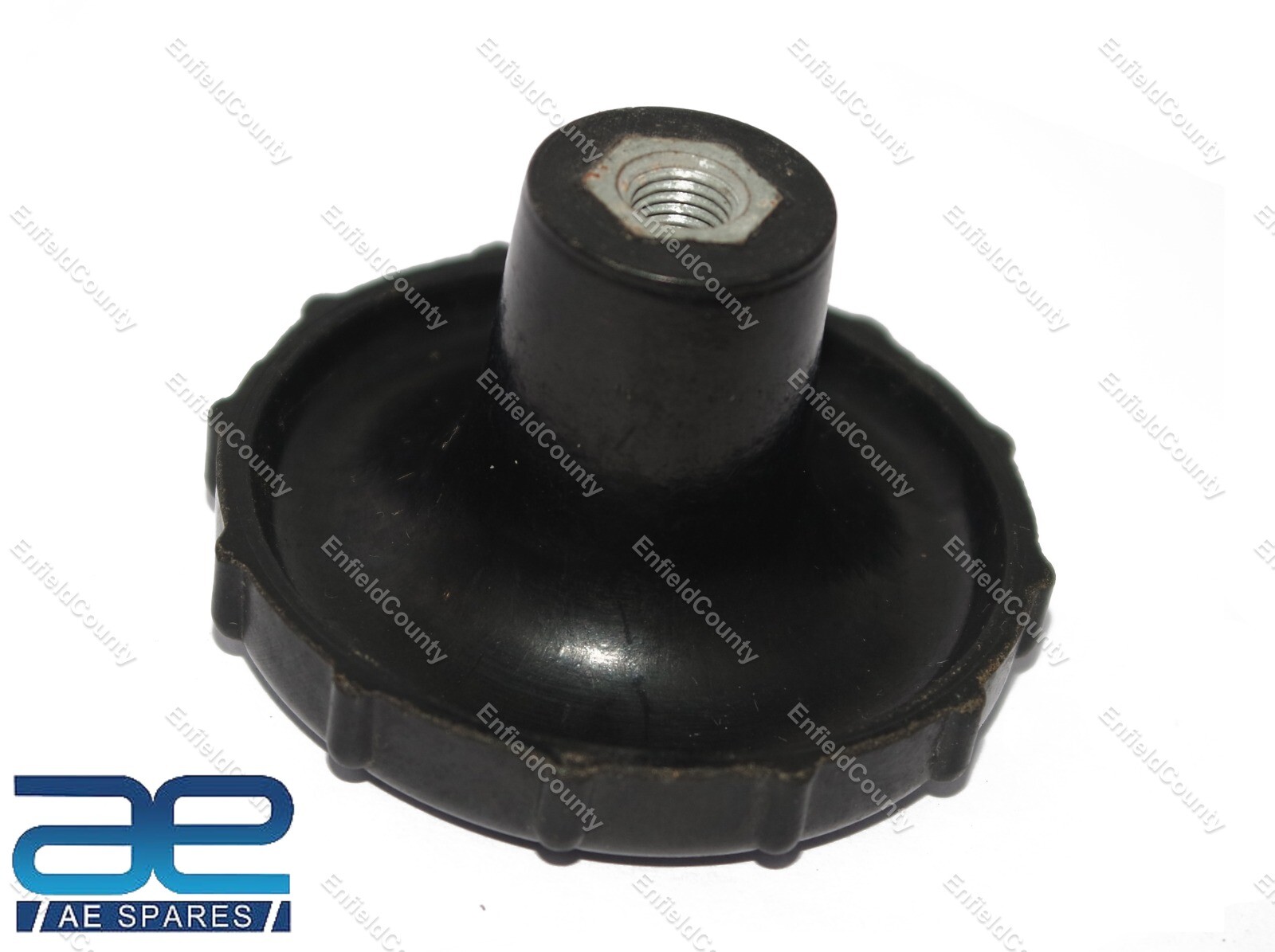 Fits For BSA A7 A10 Steering Damper Knob Bakelite Black