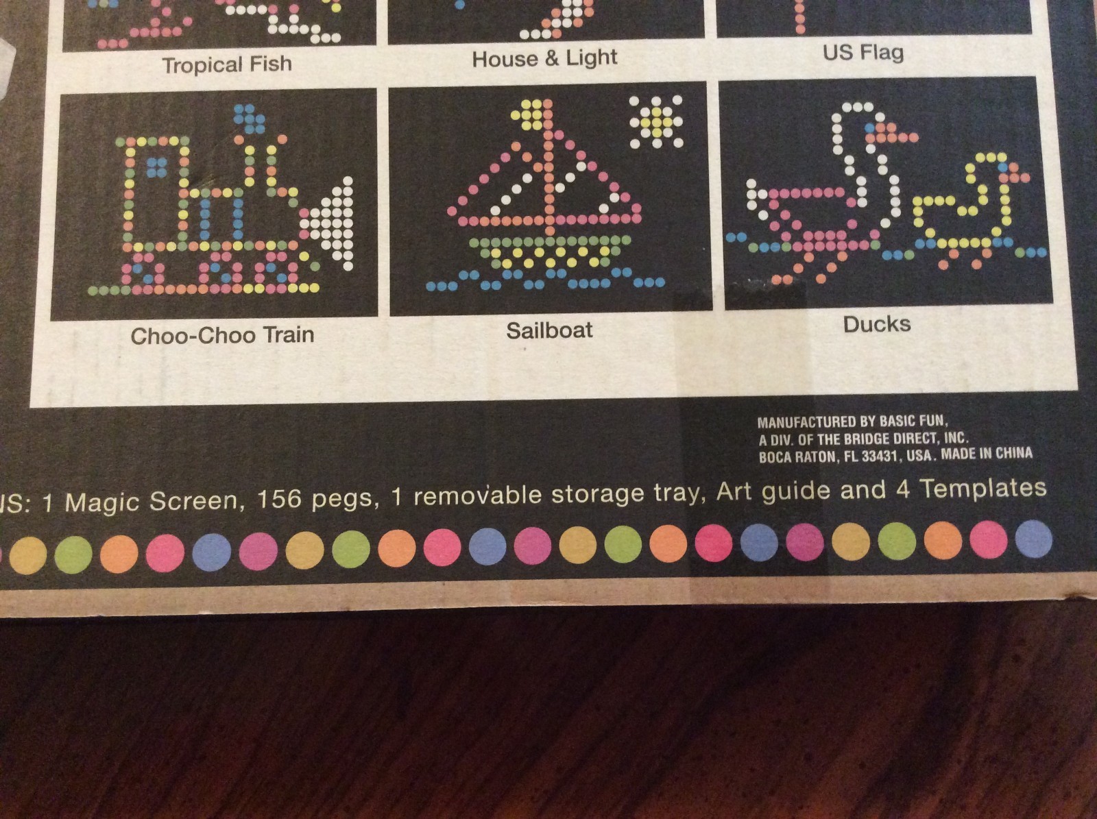 Lite-brite NIB NEW Toy Light Bright Kids Game 156 Pegs