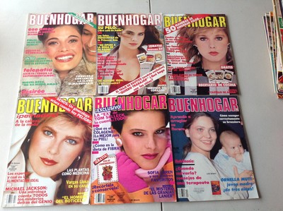 LOT 48 VINTAGE COLLECTIBLE MAGAZINE BUENHOGAR (70's & 80's)