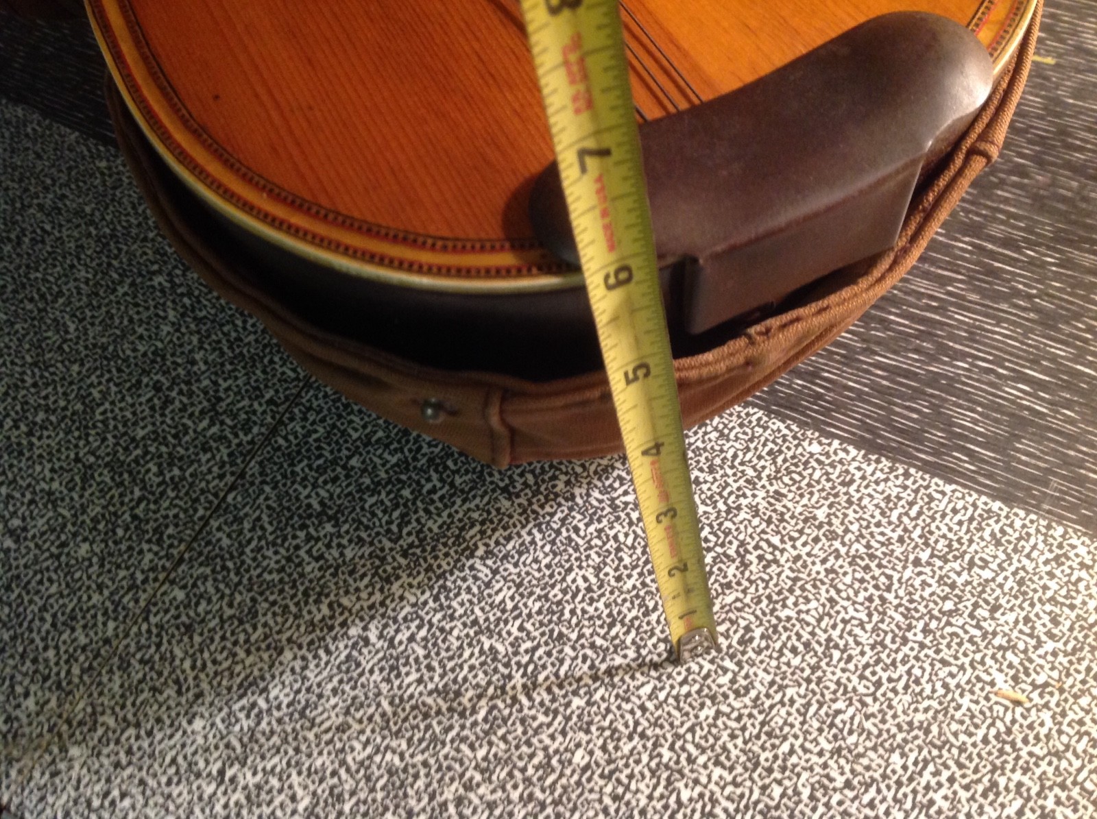 Rare Old Inlaid Spruce Top Gem Highest Award Mandolin Butterfly Design Bowl Back