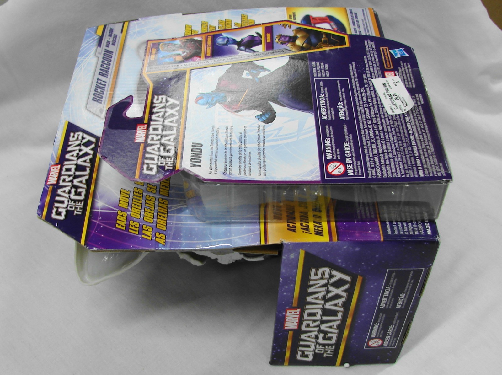 Marvel Guardians of the Galaxy Rocket Raccoon Mask & Yondu Action Figure