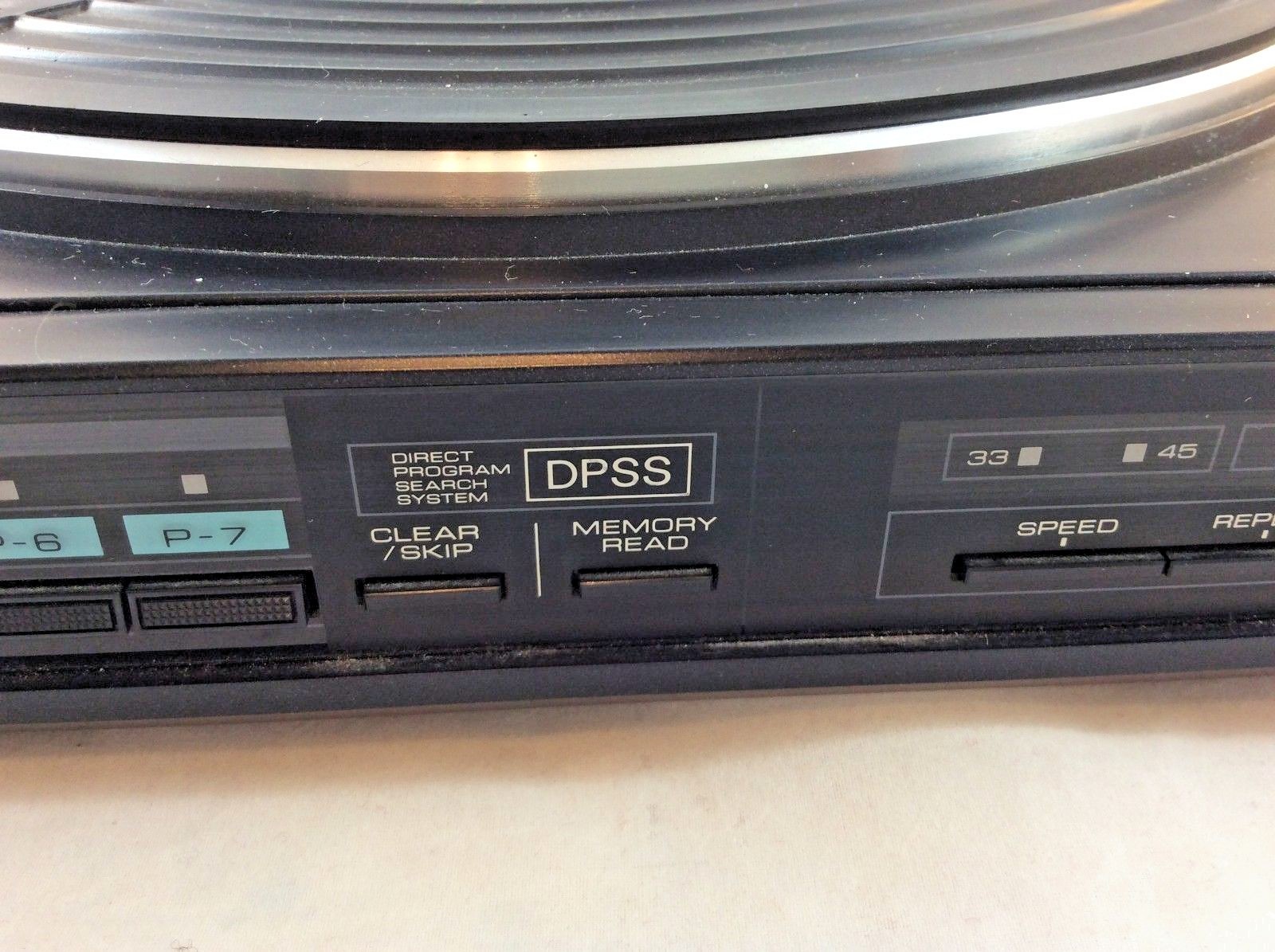 Vintage Kenwood Full Automatic Direct Drive Turntable KD-74F