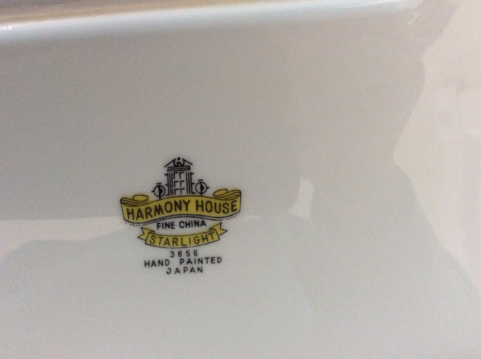 Harmony House Starlight 3656 Creamer & Sugar Bowl with Lid  Japan