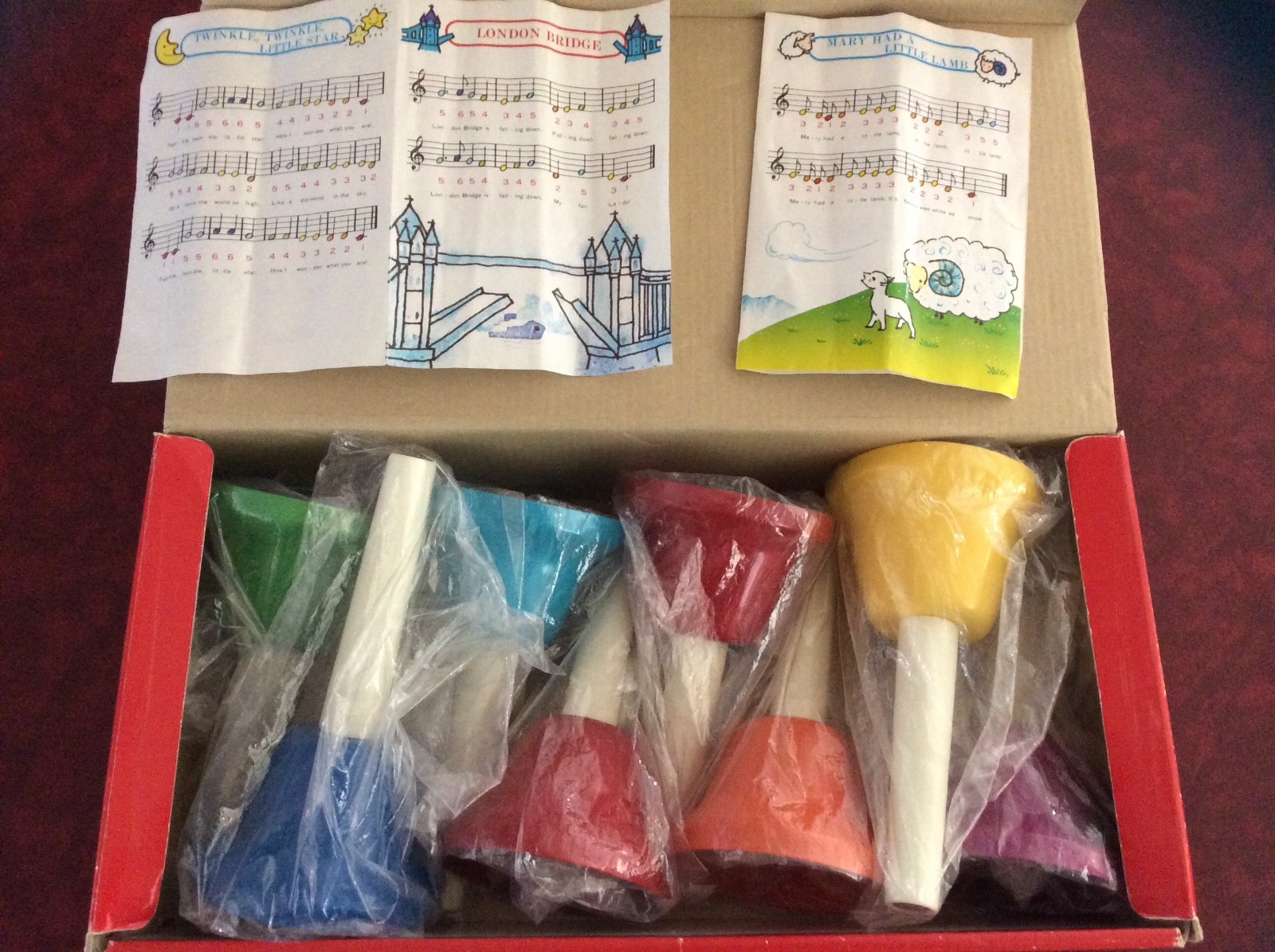 True Tone Handbells, set of 8