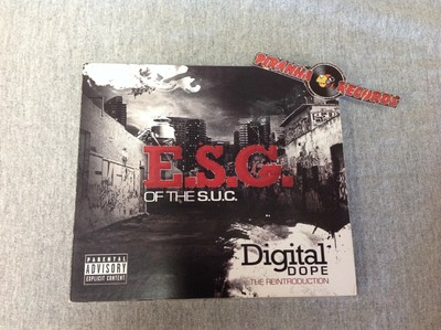  E.S.G. Digital Dope The Reintroduction Texas Rap CD ESG Piranha Records