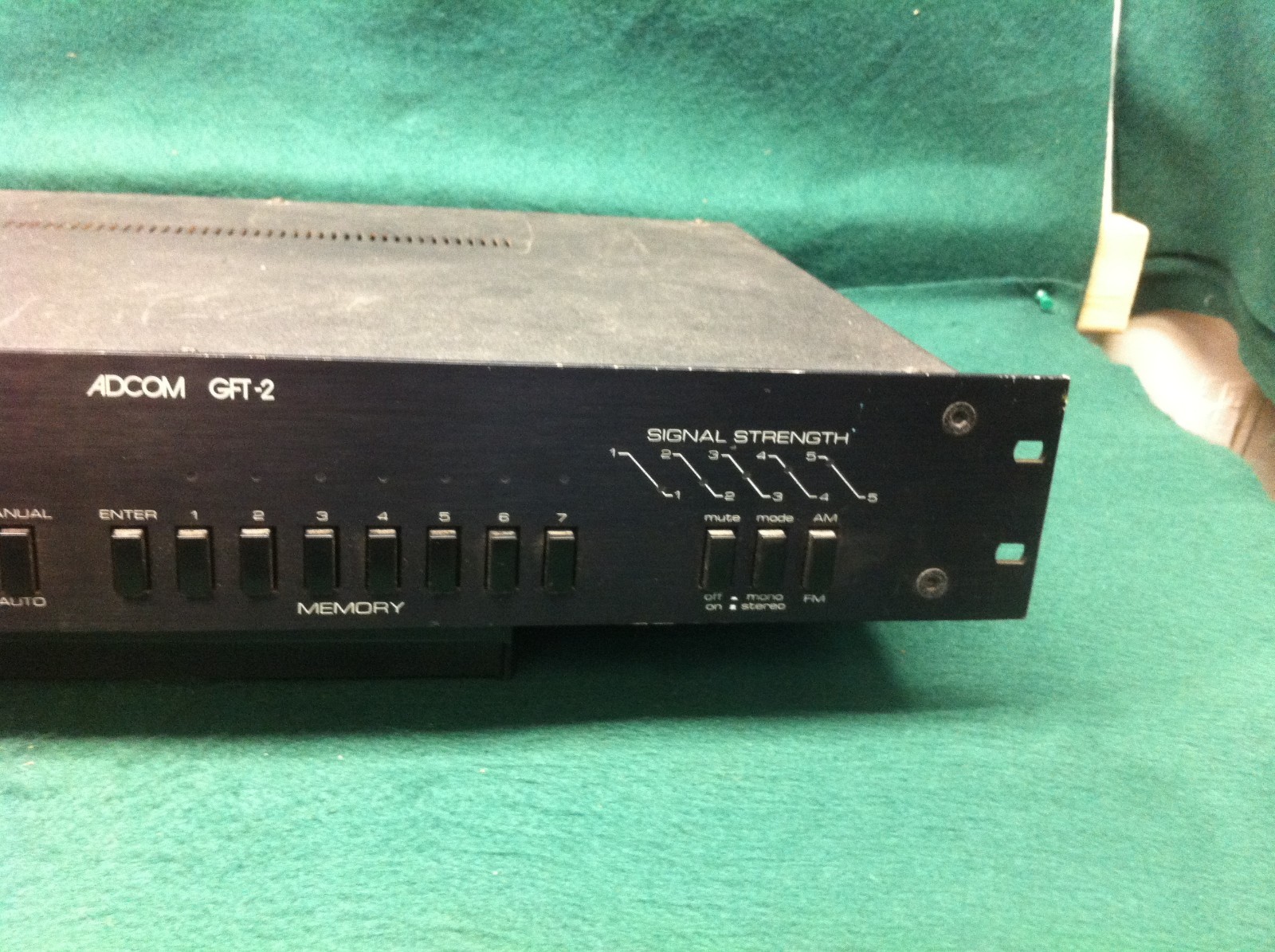 ADCOM GFT-2 AM/FM Stereo Digital Tuner Vintage Rack Mountable