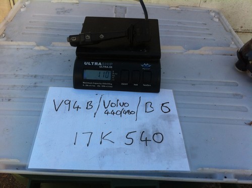 Stalk wiper switch steering VOLVO 480 Turbo 1.7L 1986-95 v94b 480 b6 17k540