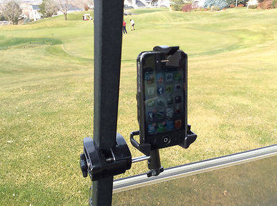 Golf Buddy PT4 Golf Cart Mount. Works on push carts too!