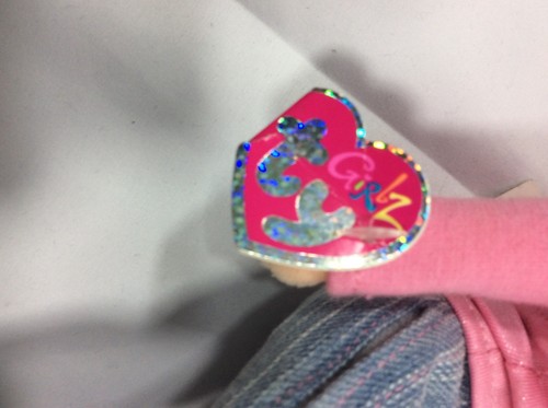 TY Girlz - Bubbly Brittany New Doll Hangtag  And Code Never Used.