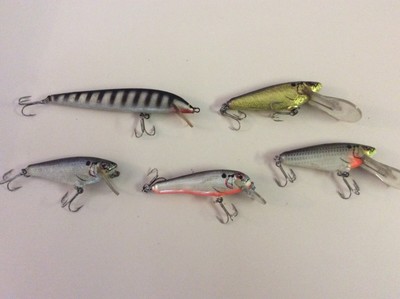 CUSTOM PAINTED 2.5 Square Bill Crankbait écrevisse