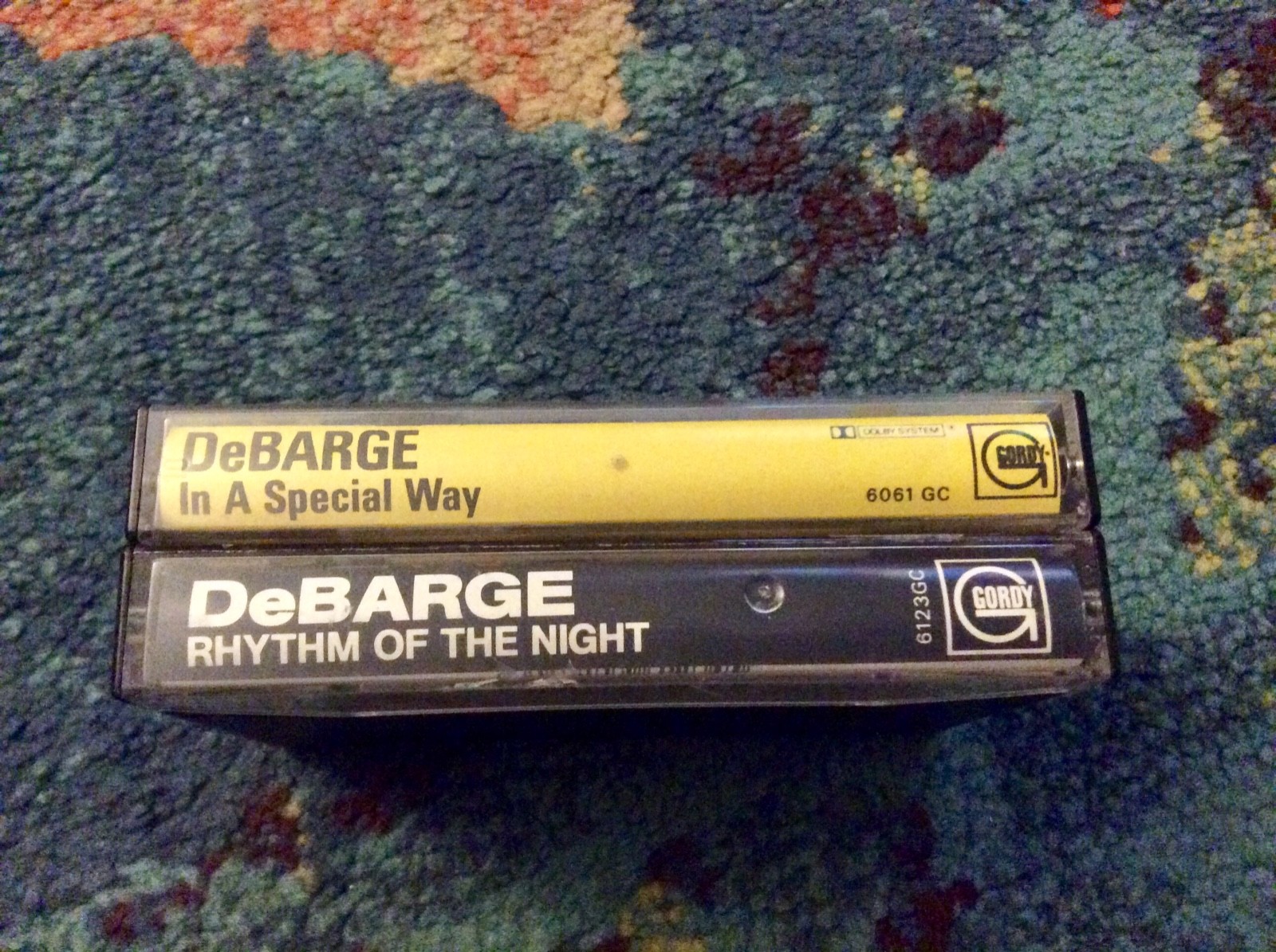 DeBARGE 2 Cassette Lot RHYTHM OF THE NIGHT Special Way 80s Pop Dance Good