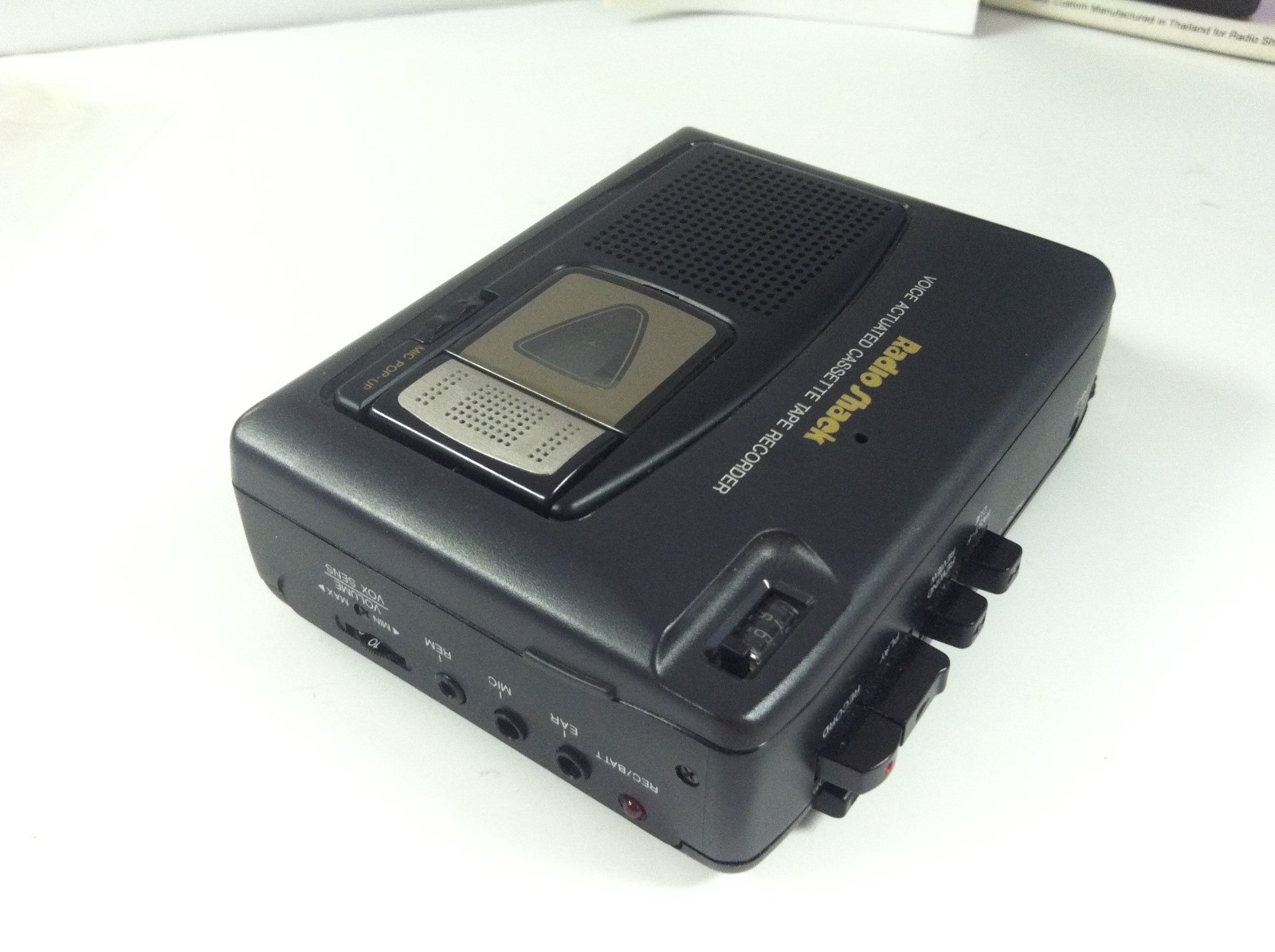 EUC Radio Shack Voice-Activated Cassette Tape Recorder 14-1105 CTR-96 In Box