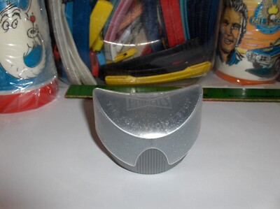 Vintage CLEAR & GRAY Pringles Chip Container-Once You Pop-The Fun Won't Stop-NEW