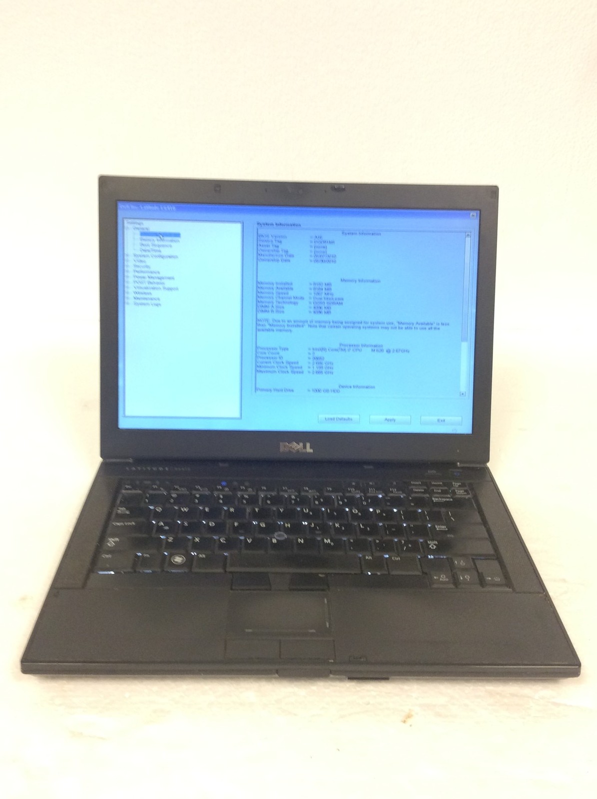 Dell Latitude E6410 14" Laptop Intel i7 M620 2.67Ghz w/ 8GB DDR3, DVD-RW, No HD