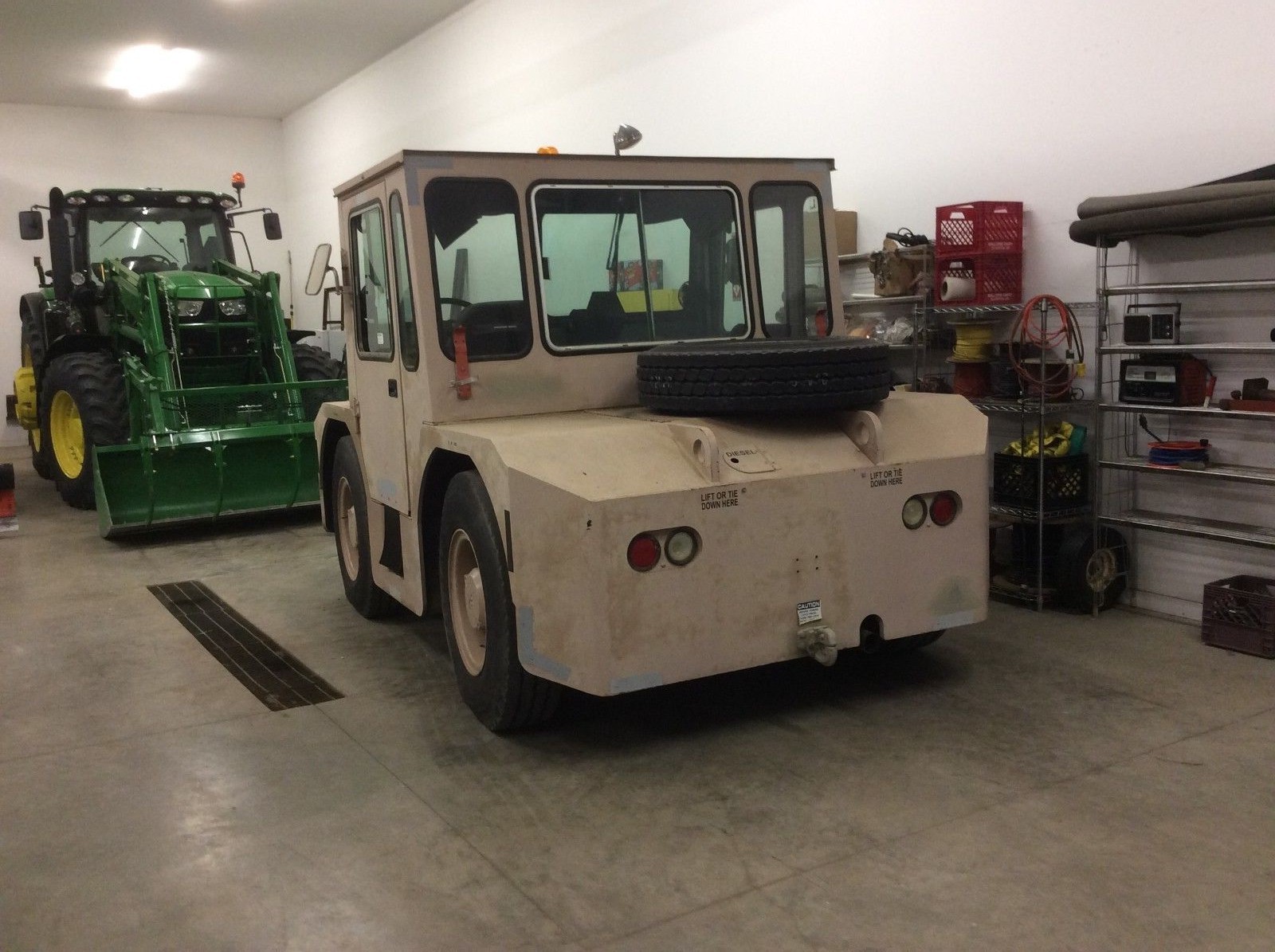 2001 NMC - Wollard MB-4 Aircraft Tug / Pushback Tractor