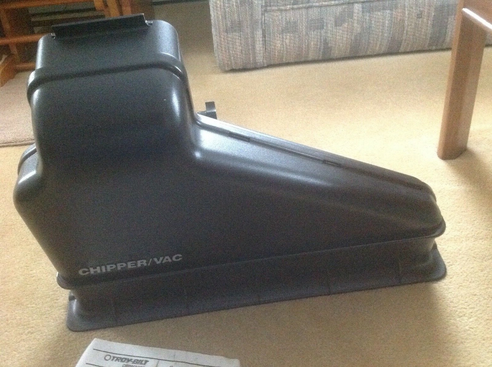 Troybilt Chipper/Vac Vacuum snout attachment NOS