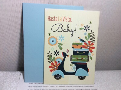 RSVP VACATION TRIP GREETING CARD New with Envelope  Let the Good Times ROLL!!''