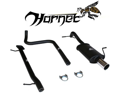 Hornet Exhaust Race Pipe Ford Fiesta MK6 Zetec S 2001-2008