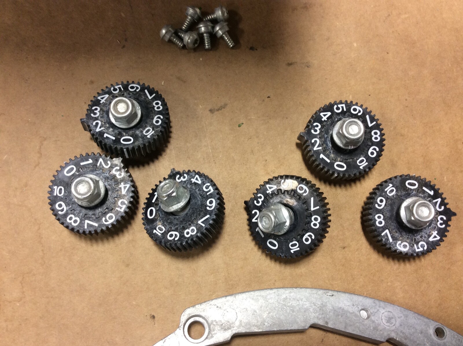 NEW Deere ME5 Meter parts, new, 6 rows a51838, a101930, lot