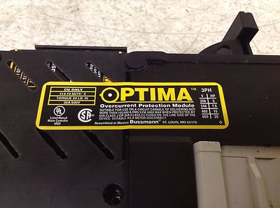 Cooper Bussmann OPM-SW Optima Fuse Holder Disconnect 30 A 600 V OPMSW (TSC)