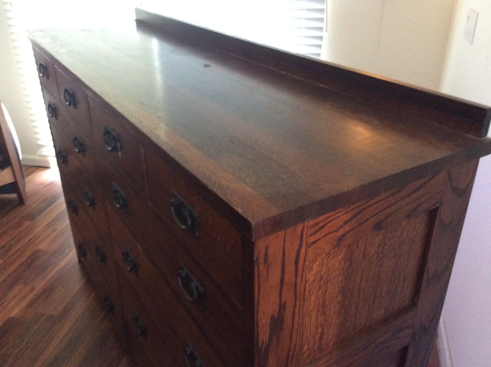 Stickley Harvey Ellis Master Master Dresser Drawer Oak Wood Craftsman Furniture