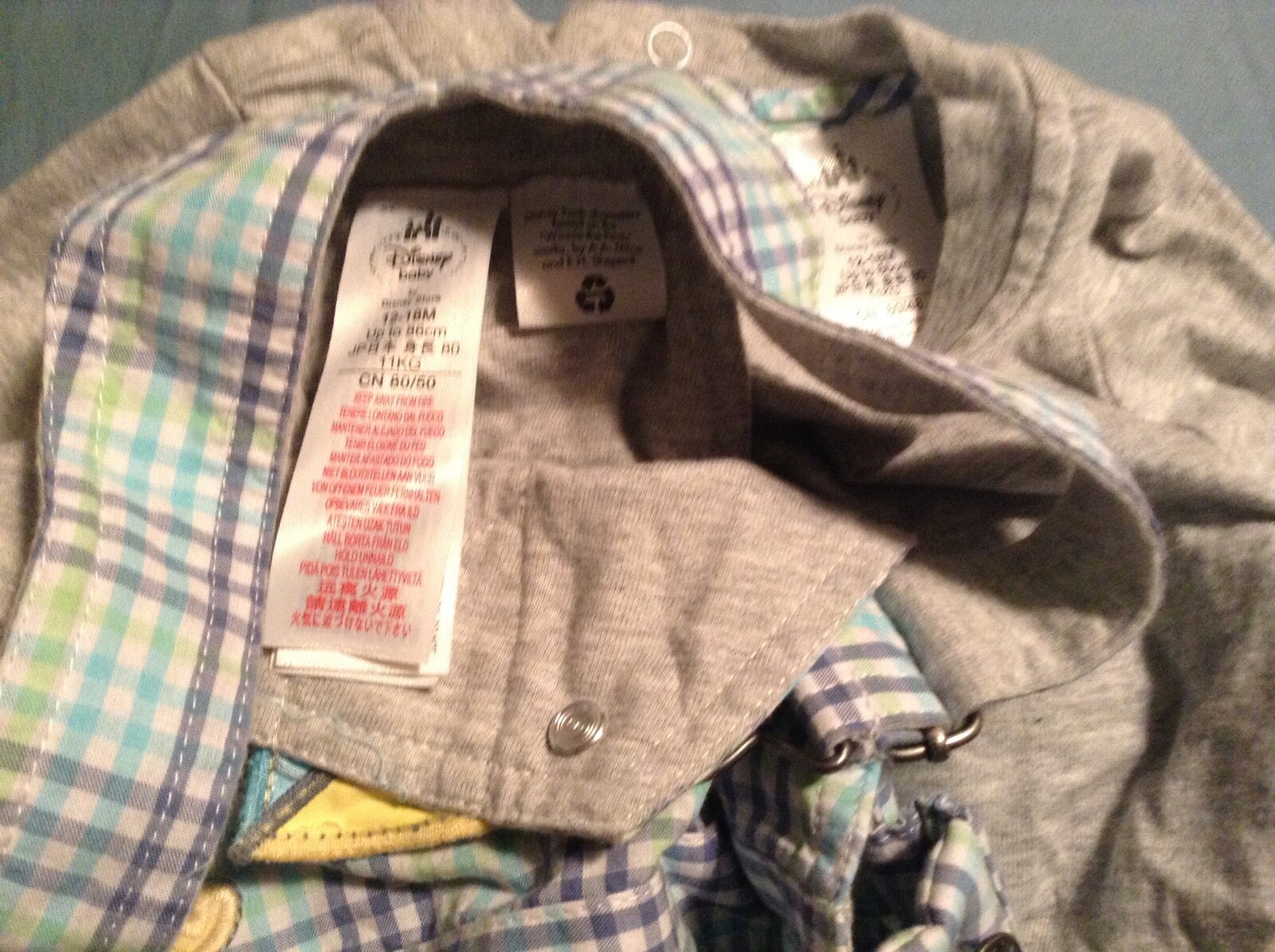 Disney Baby boy clothing size 12-18 months