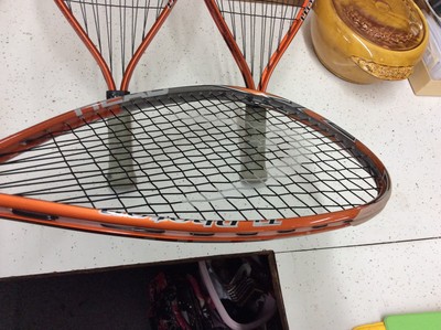 GUC! SET OF 4 RAQUETBALL RACKETS BY HEAD TITANIUM TECHNOLOGY