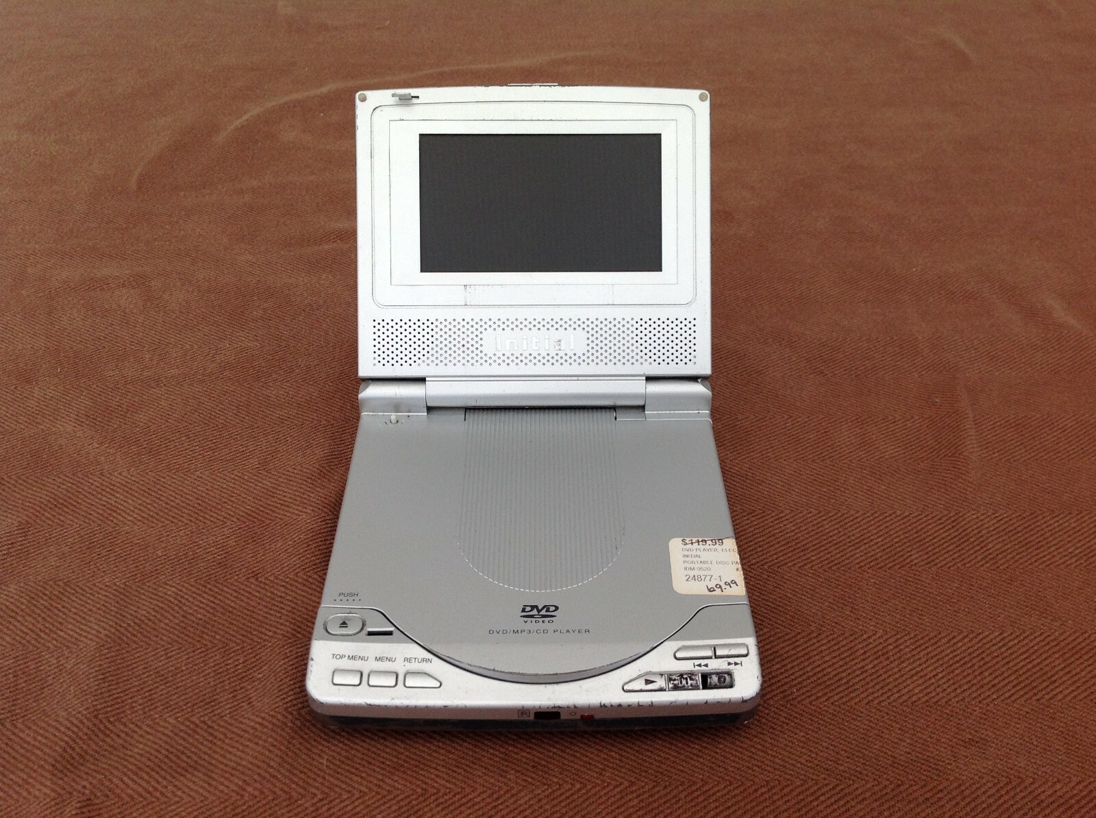 Initial IDM-9520 Portable DVD/MP3/CD Player (4.2