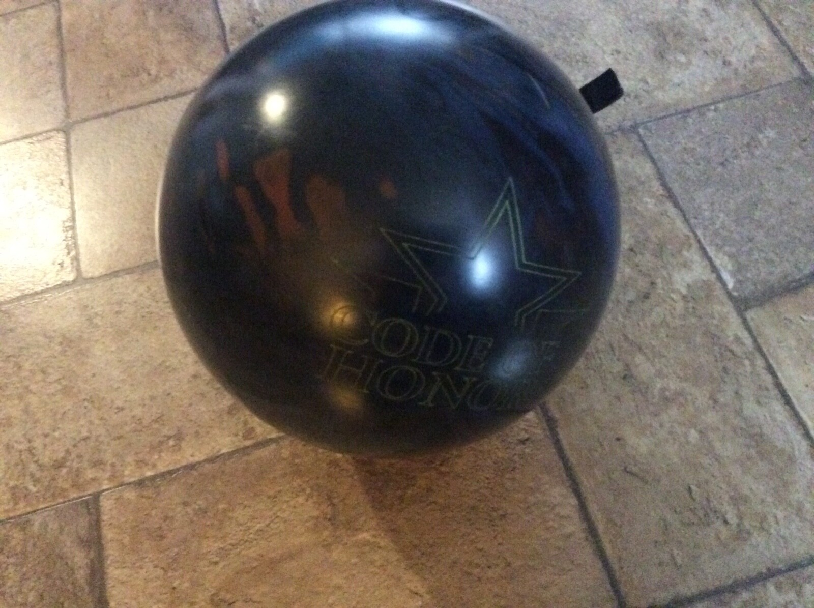 15lb Ebonite Code Of Honor-low Games