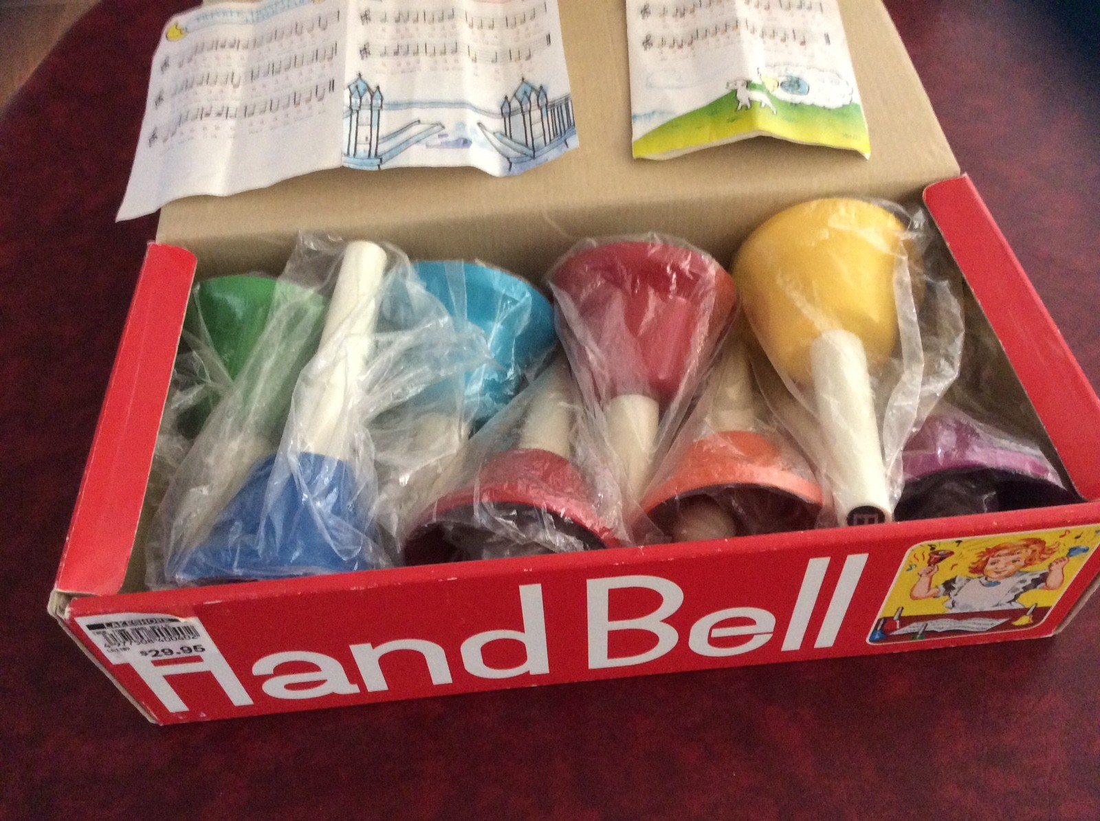 True Tone Handbells, set of 8
