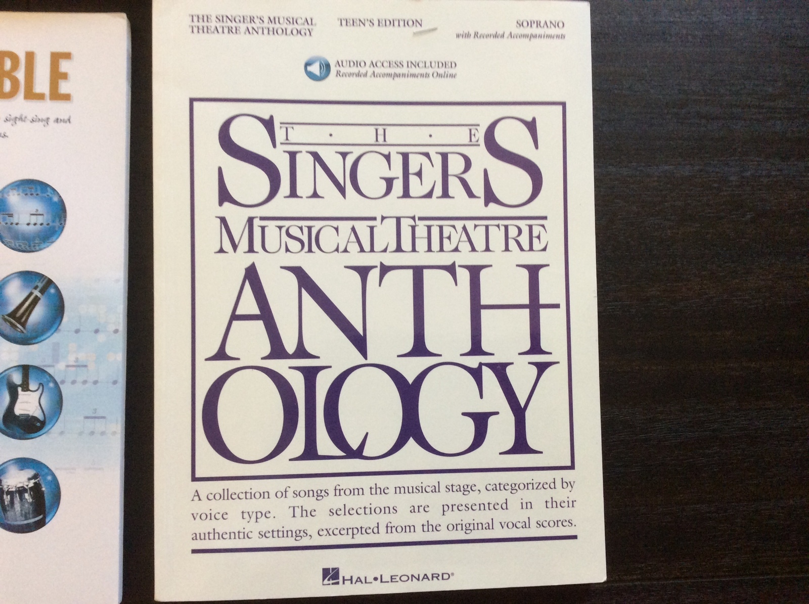 Lot-3 Music books-Reason 4 Ignite- Singers MusTheatre Anthology-The Rhythm Bible