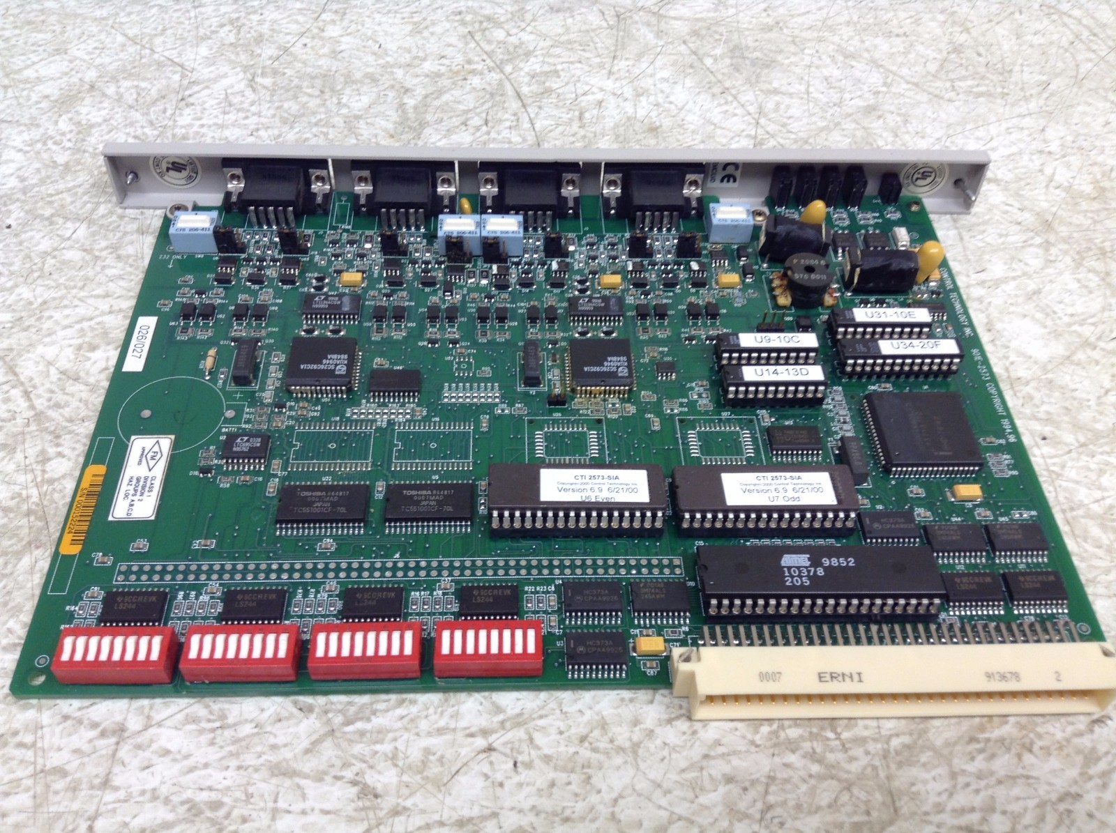 Control Technologies CTI 901E-2573 Serial Interface Adapter 901E2573