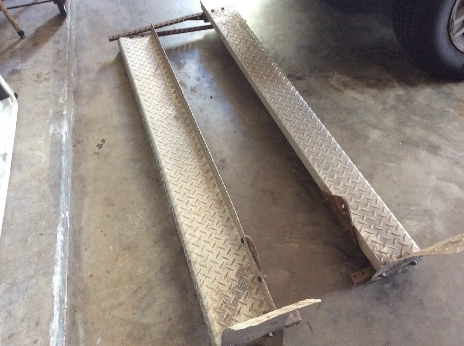 Ford Truck Classic Running Boards Heavy Diamond Plate Ford Or Any Other