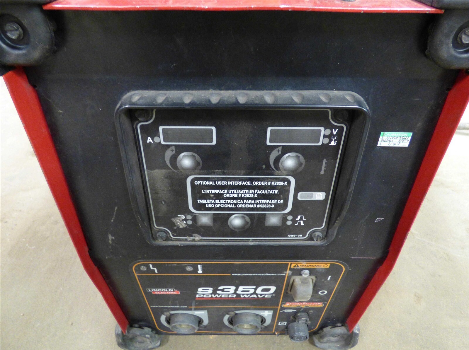 Lincoln PowerWave S350 Welder Stick Pulsed Arc MIG TIG